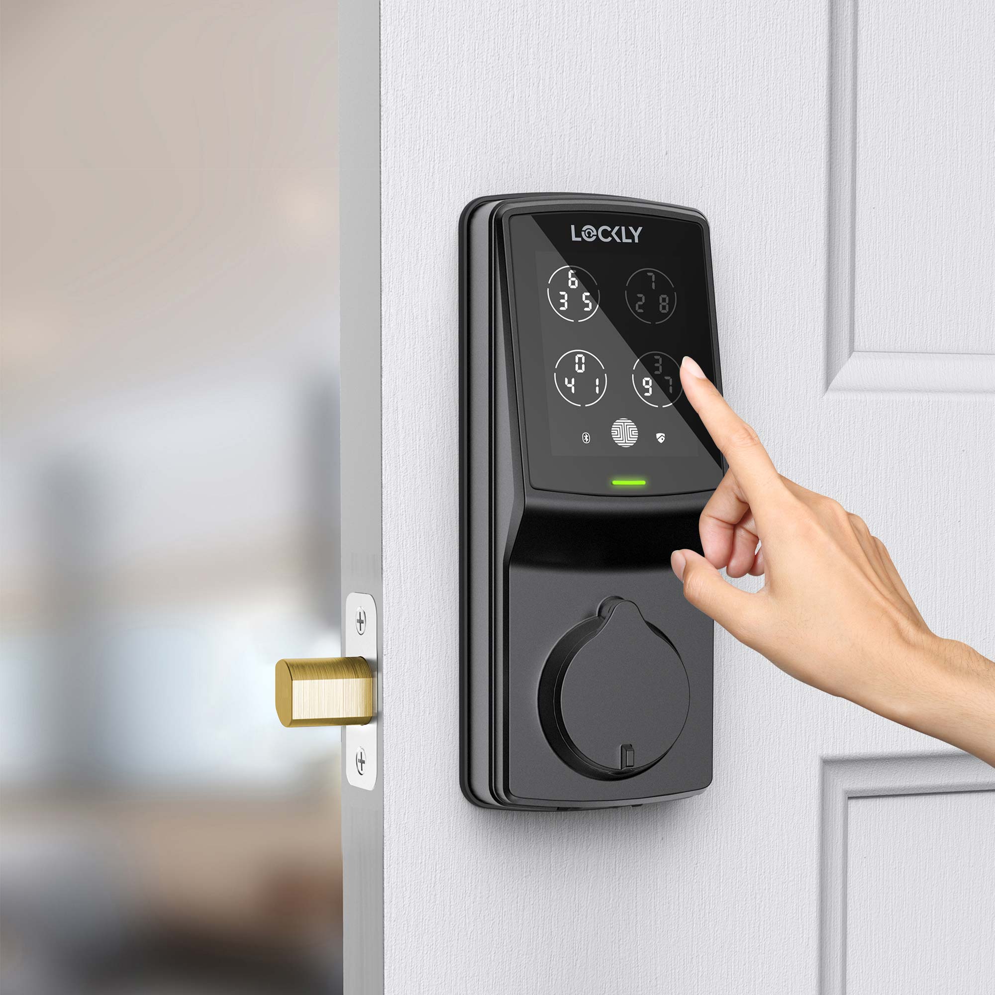 Lockly Secure Plus 智能門鎖(PGD728F)|平頭鎖