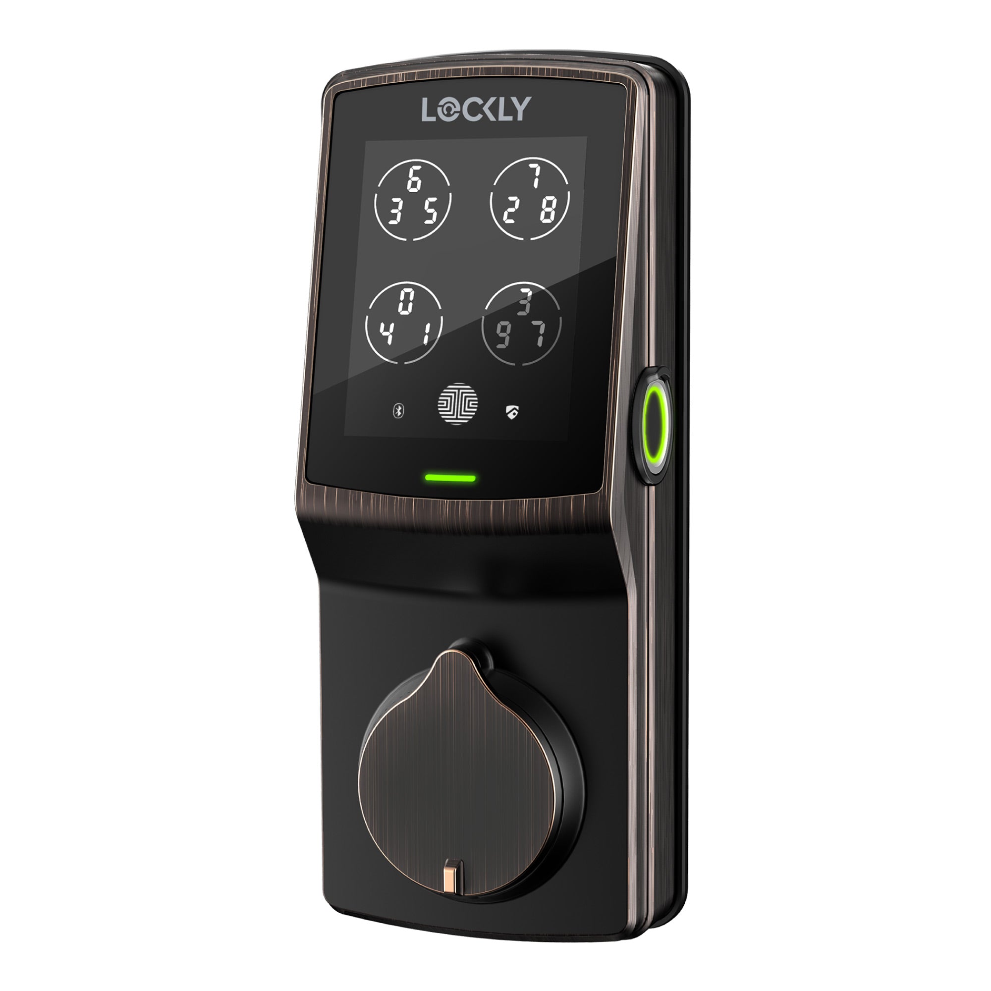 Lockly Secure Plus 智能門鎖(PGD728F)|平頭鎖