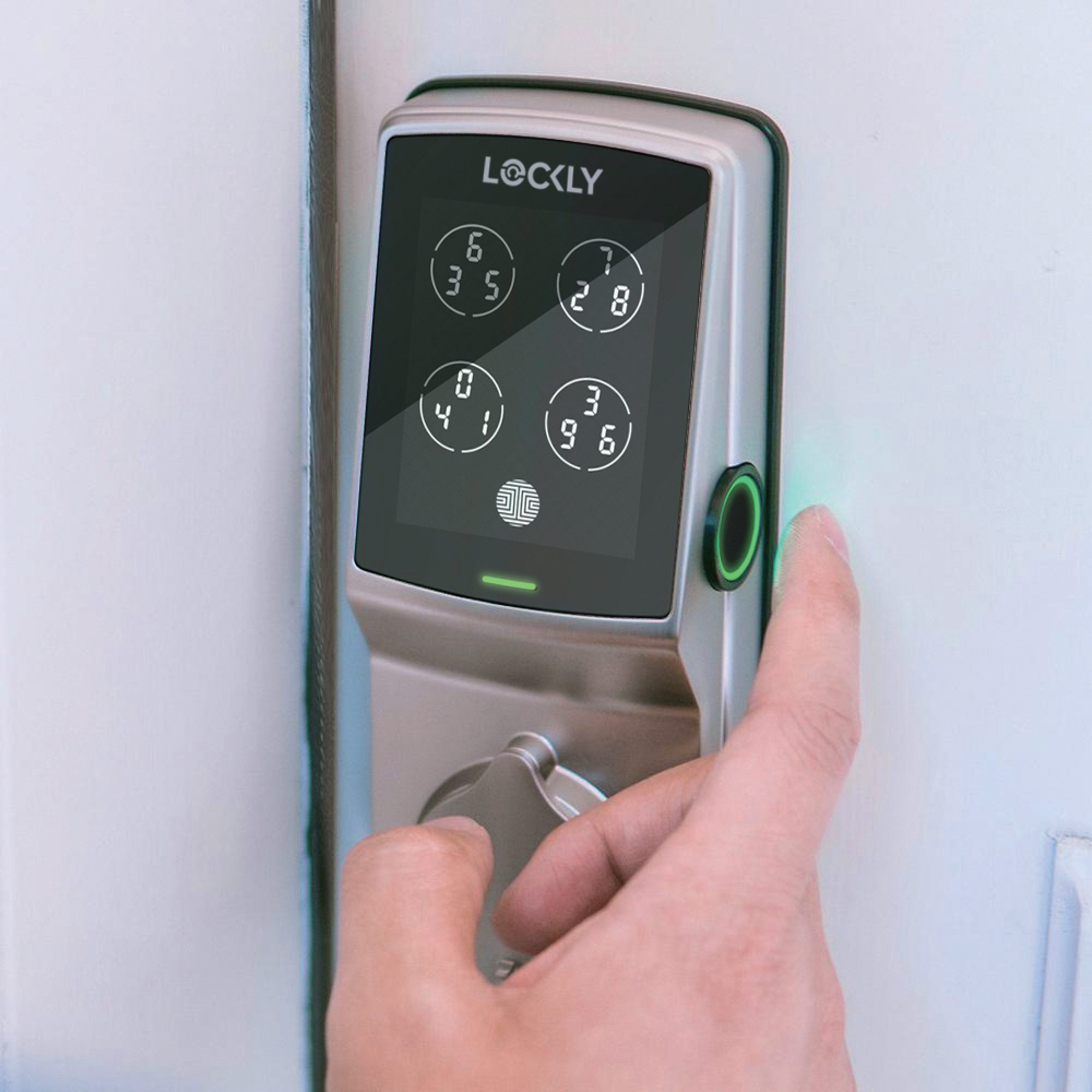 Lockly Secure Plus 智能門鎖(PGD728F)|平頭鎖