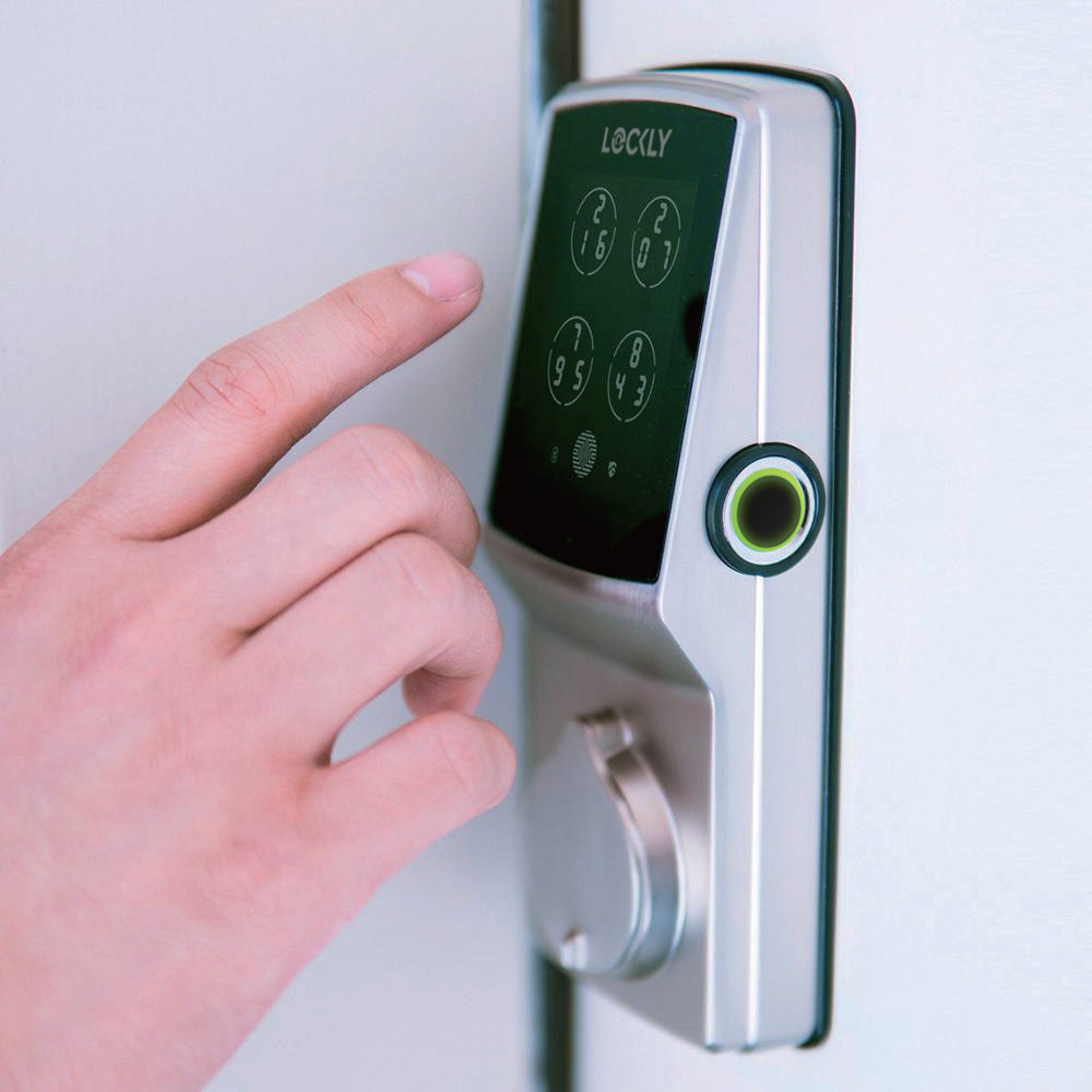 Lockly Secure Plus 智能門鎖(PGD728F)|平頭鎖