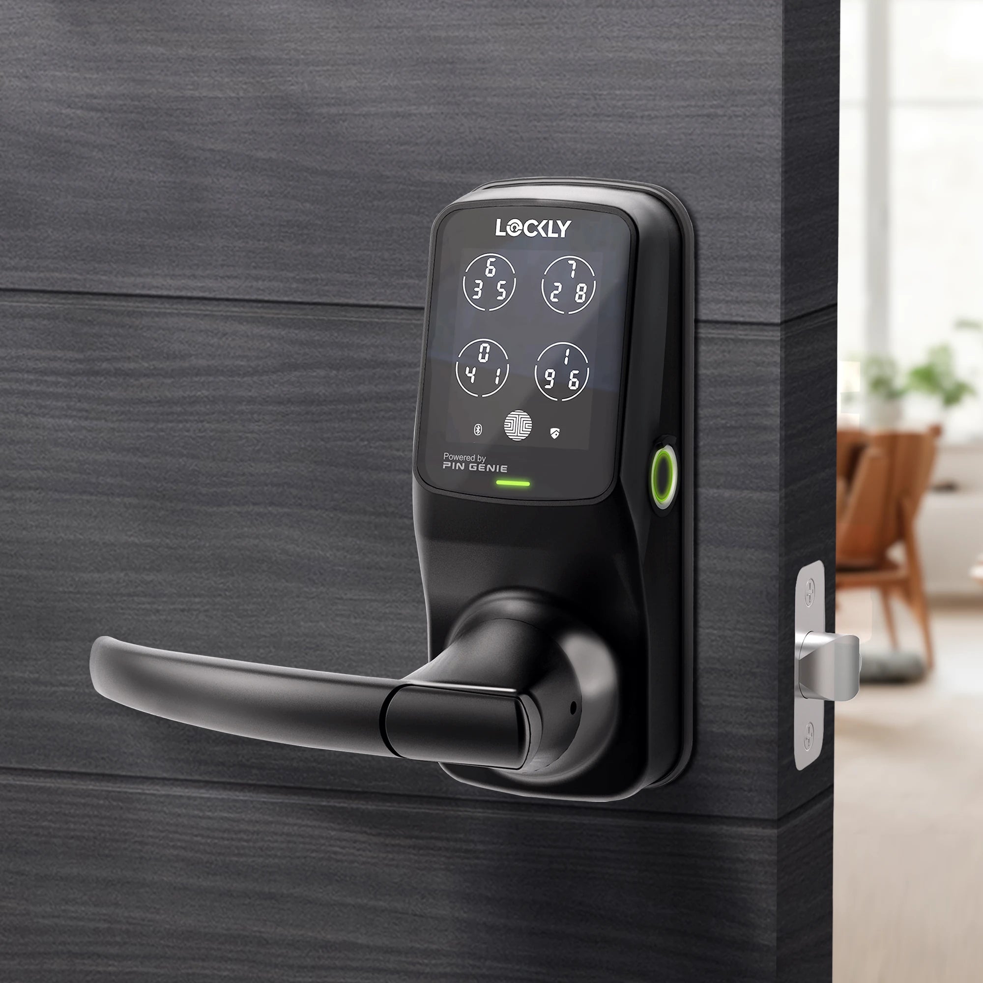 Lockly Secure Plus 智能門鎖(PGD628F) | 斜舌鎖