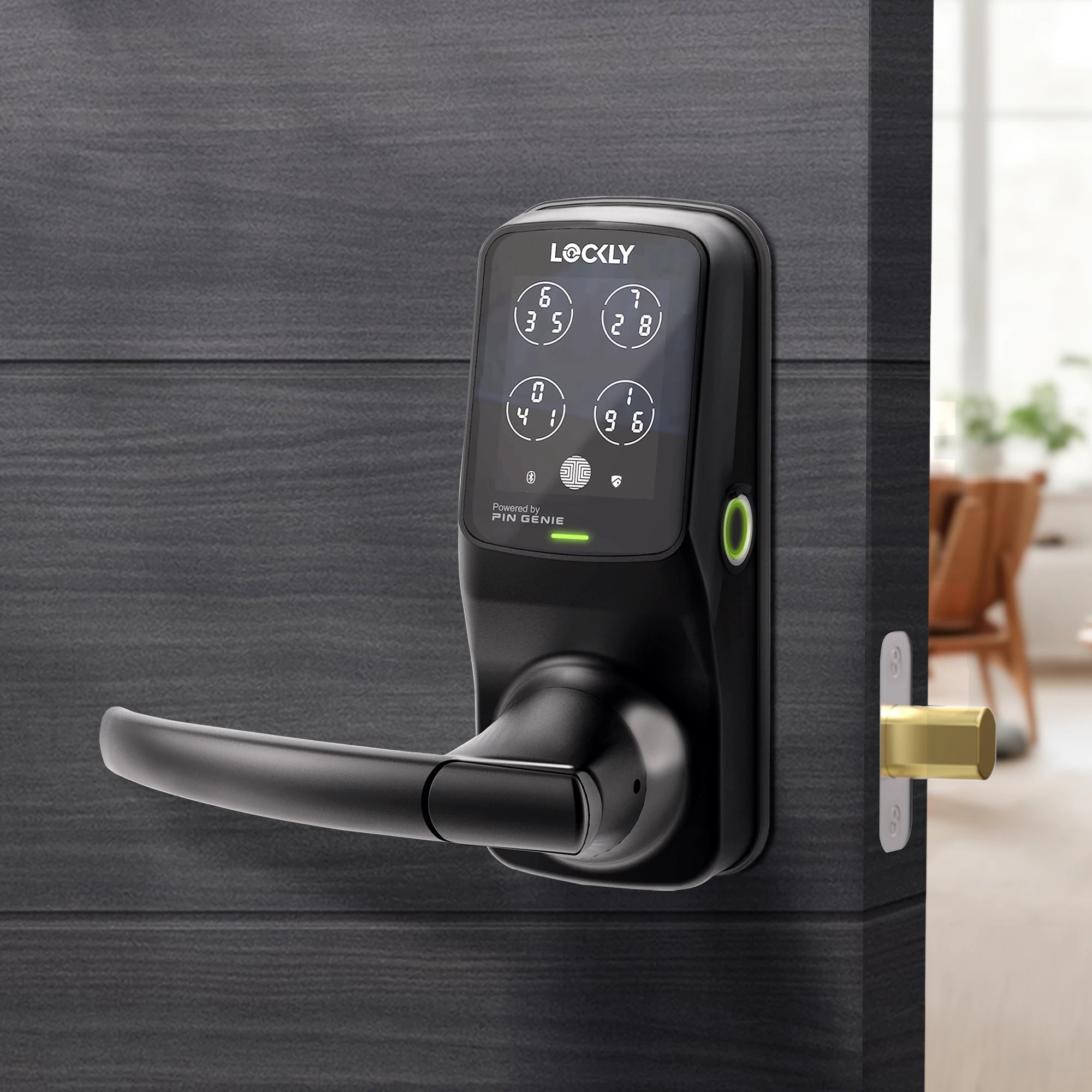 Lockly Secure Plus 智能門鎖(PGD628F) | 斜舌鎖