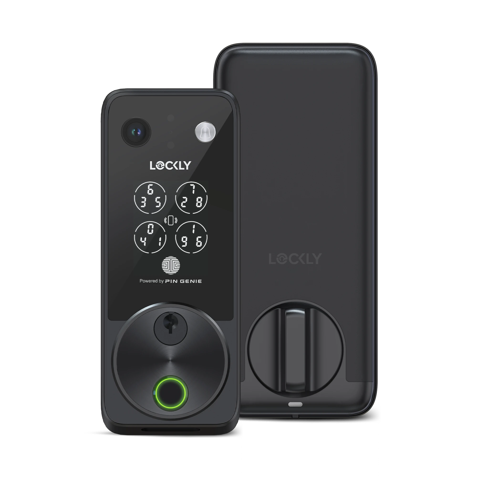 Lockly Vision Zeno Series 智能視像門鎖(PGK798)|平頭鎖