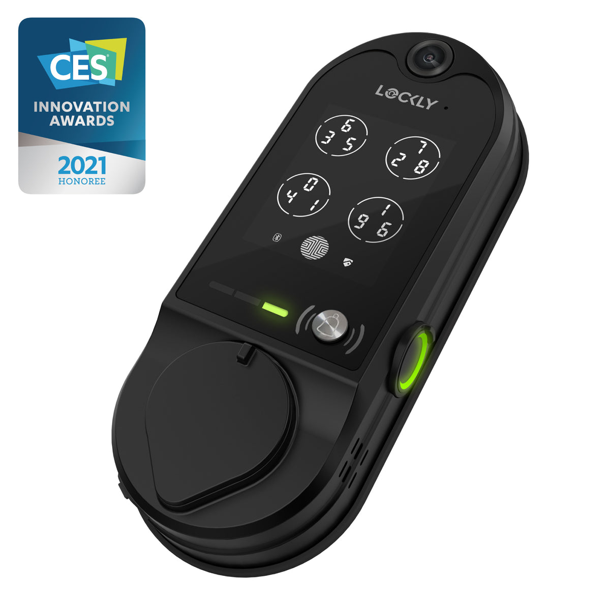 【官方網店】Lockly Vision™ 智能視像門鎖(PGD798)|內建攝影鏡頭|可連接網絡遙距控制