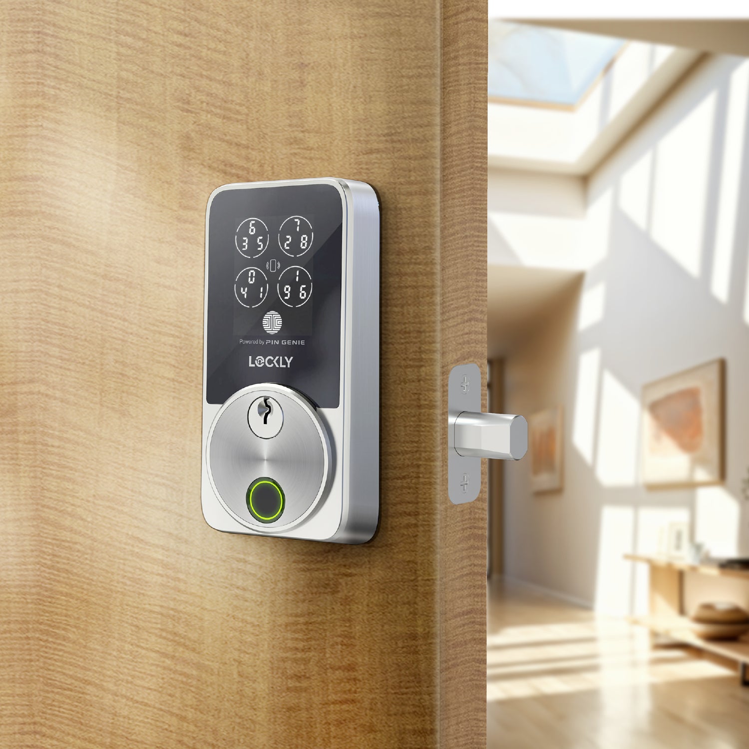 Secure Pro Zeno Series 智能門鎖（PGK728W）｜平頭鎖