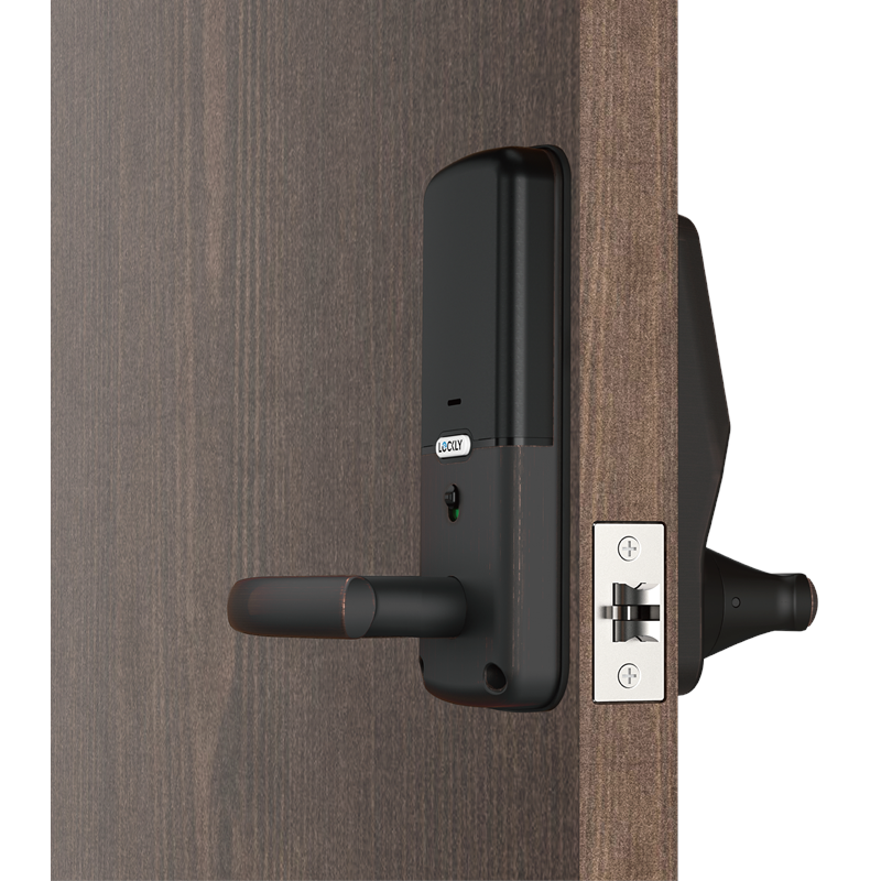 Lockly Secure Plus 智能門鎖（PGD628F） | 斜舌鎖