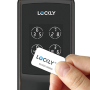 Lockly Secure Lux 智能電子門鎖 (PGD829BF) | 斜舌